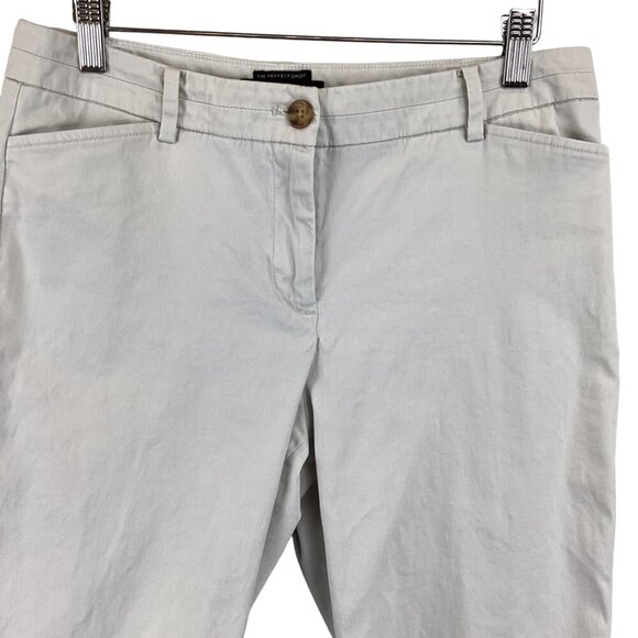 Talbots The Perfect Short 6P Beige Bermuda Petite Front & Back Pockets‎ - Picture 5 of 8